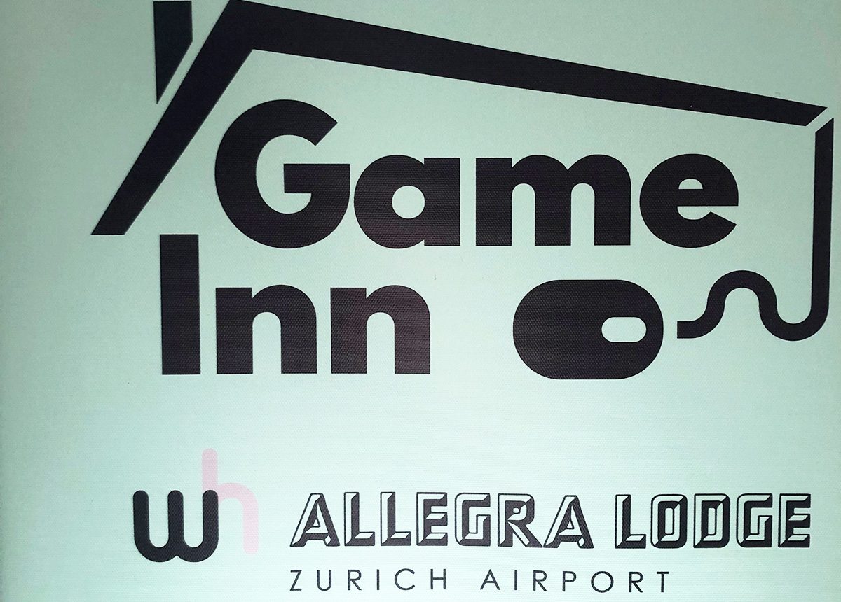Logo, GameInn, Hotel Allegra Lodge, Zurich Airport, welcome hotels