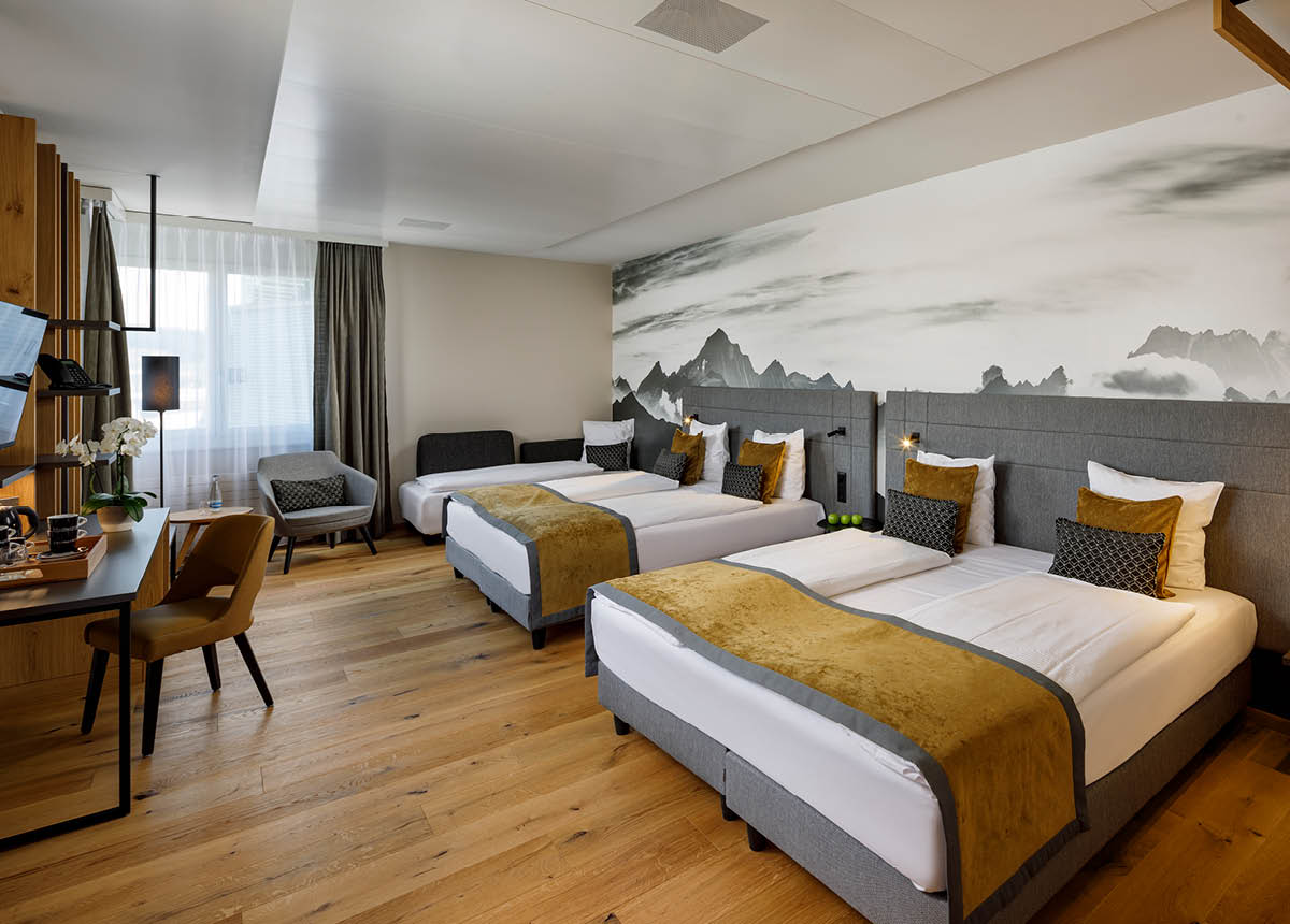 Allegra Family Room, Hotel Allegra Lodge, Zurich Airport, welcome hotels Schweiz