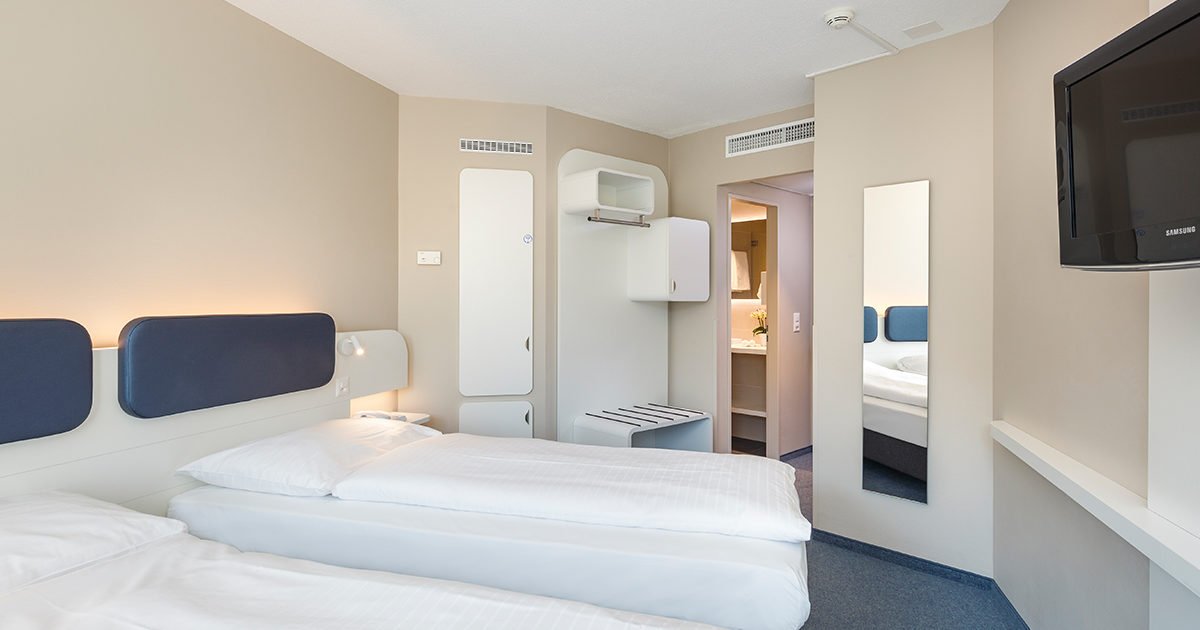 Chambre double à deux lits Hôtel Welcome Inn, Zurich-Aéroport, welcome hotels